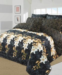Cotton Salonica Comforter Set King Size 7 Pieces