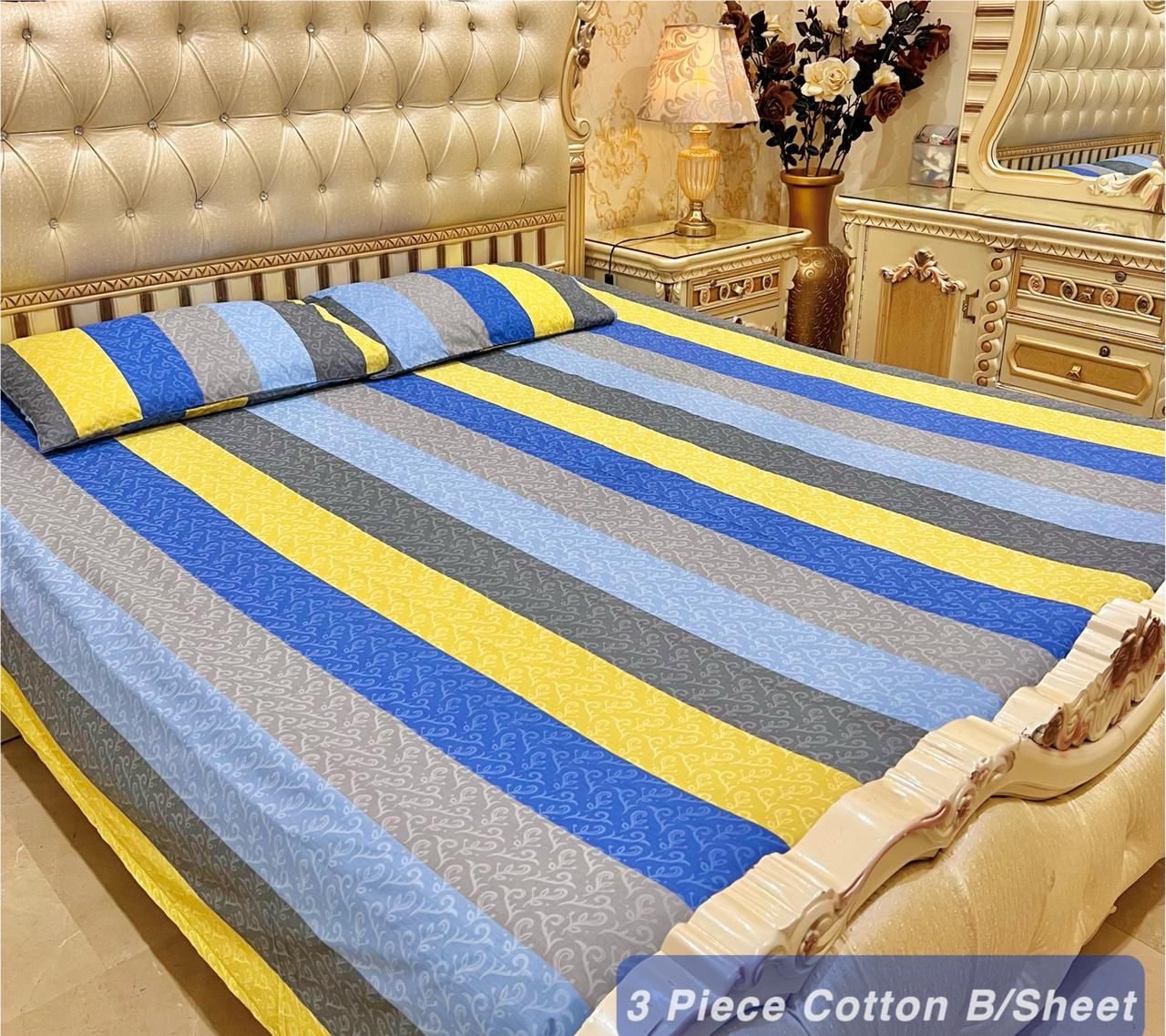 digital printed bedsheet