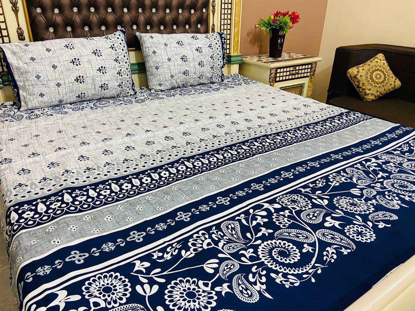 crystal bedsheet designing
