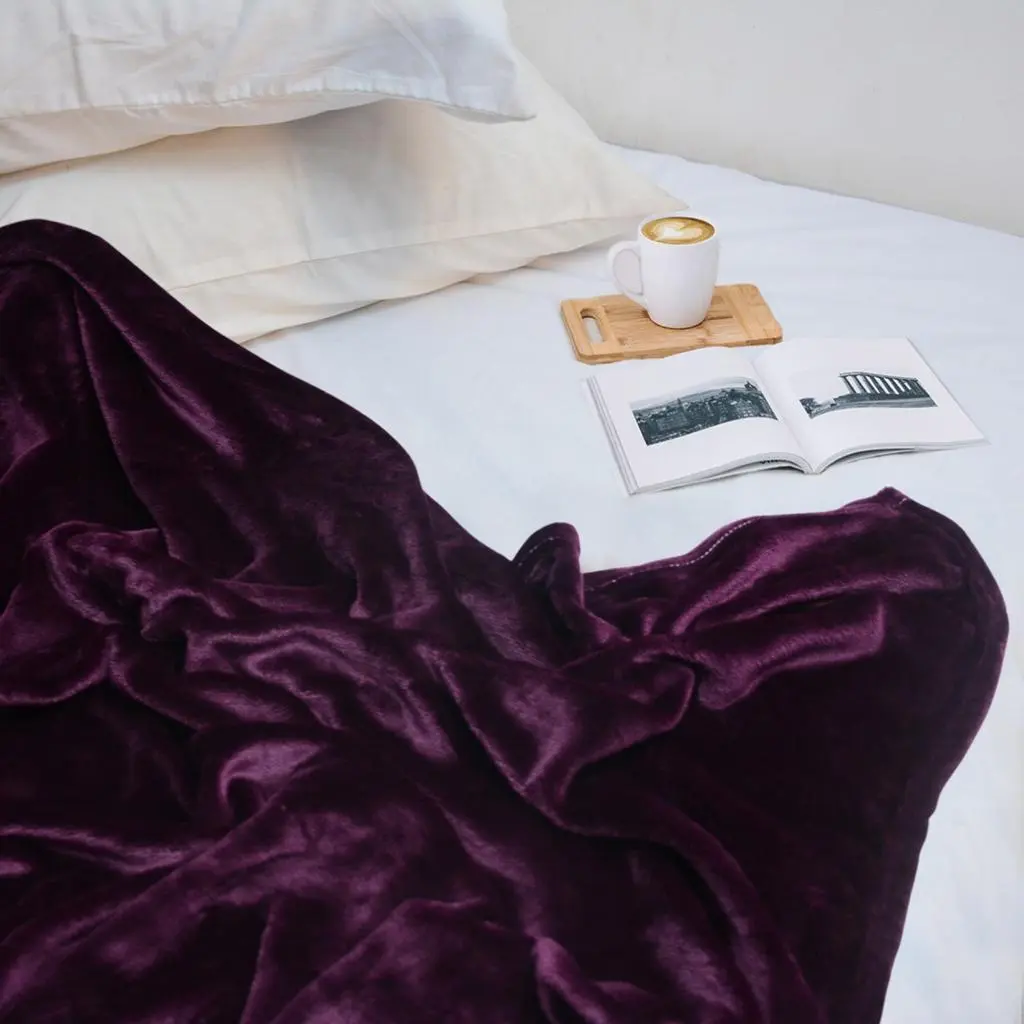 FLEECE BLANKET PURPLE