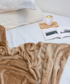 FLEECE BLANKET KHAKI