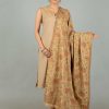 bareeze embroidered dhanak suit