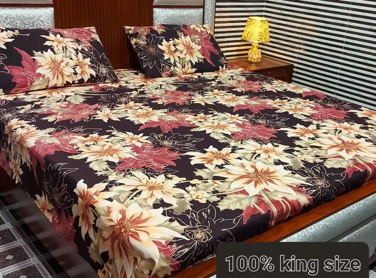 crystal cotton bedsheet