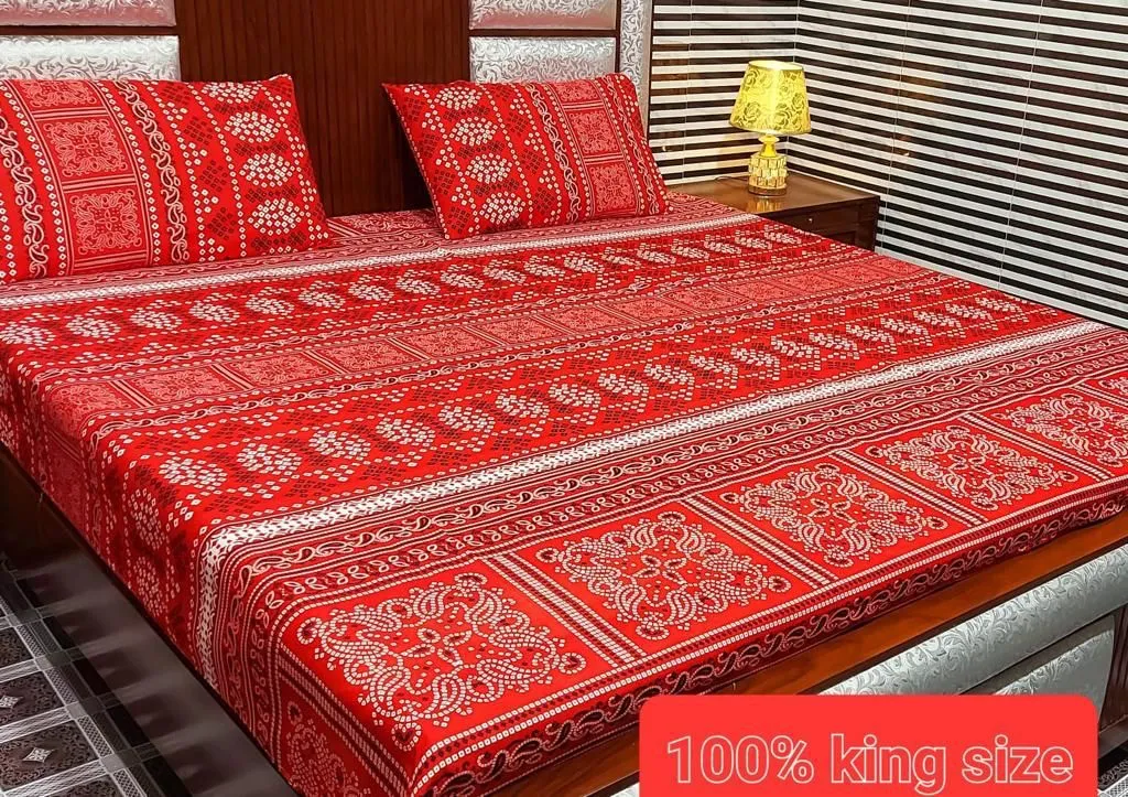 crystal cotton bedsheet