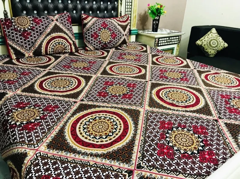 crystal cotton bedsheet
