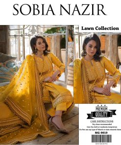 sobia nazeir lawn collection.
