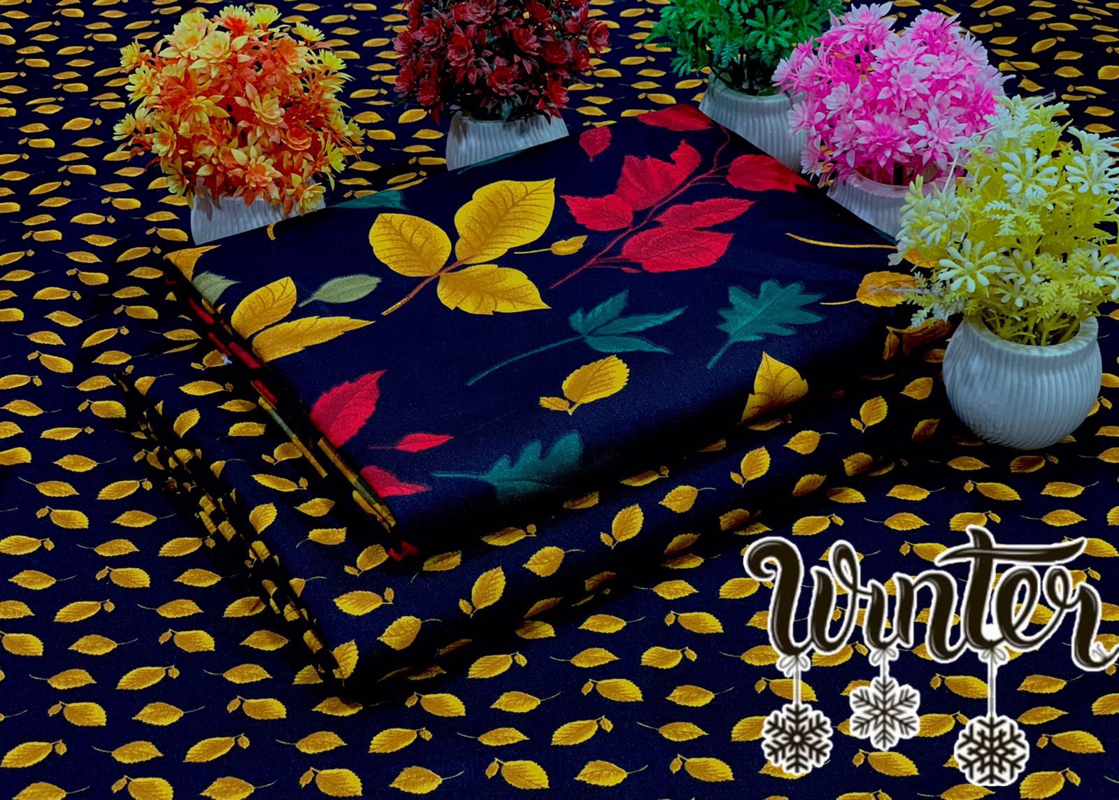 All Over Digital Printed Marina Wool-2PC
