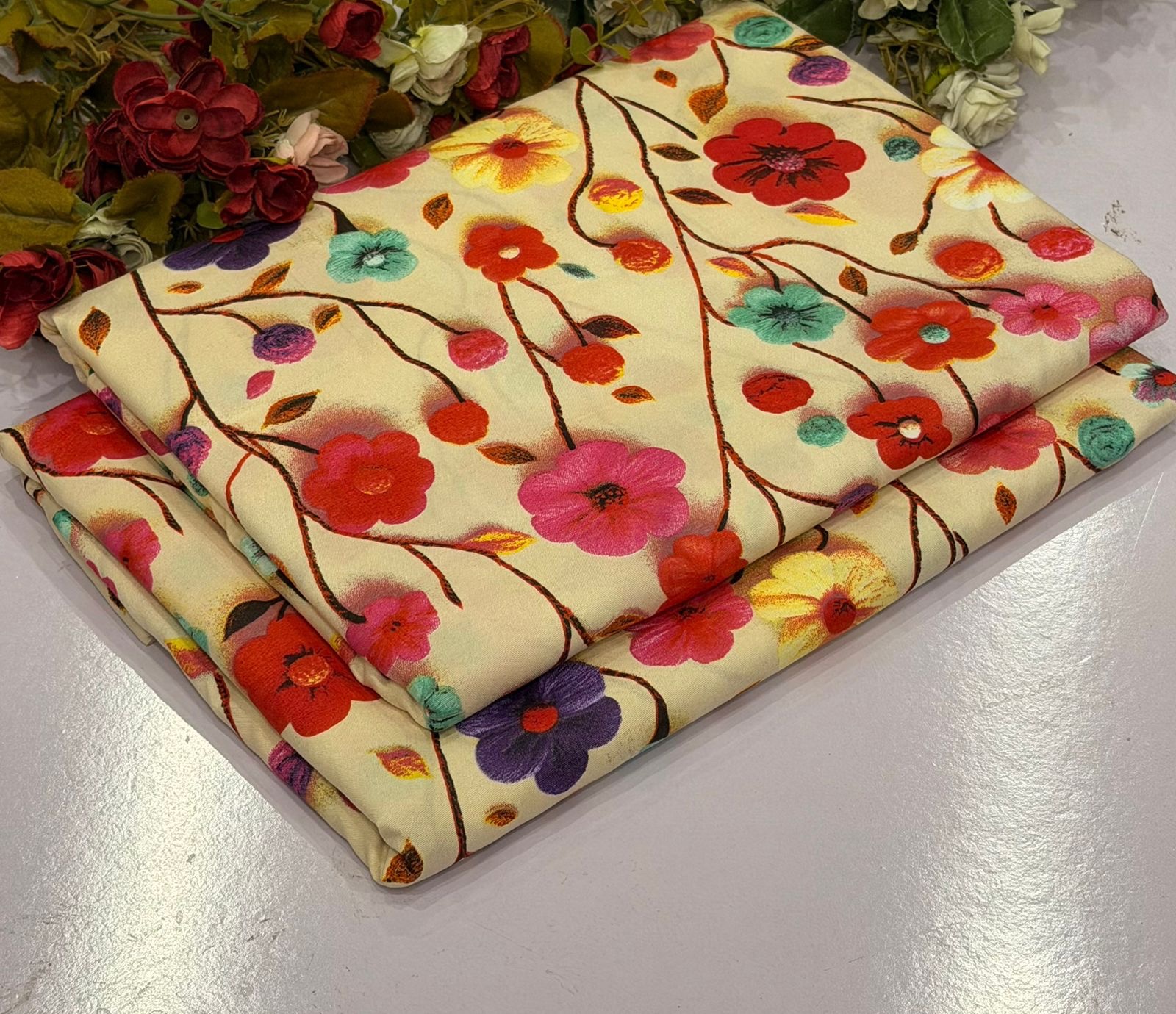 All Over Digital Printed Summer Cotton-2PC