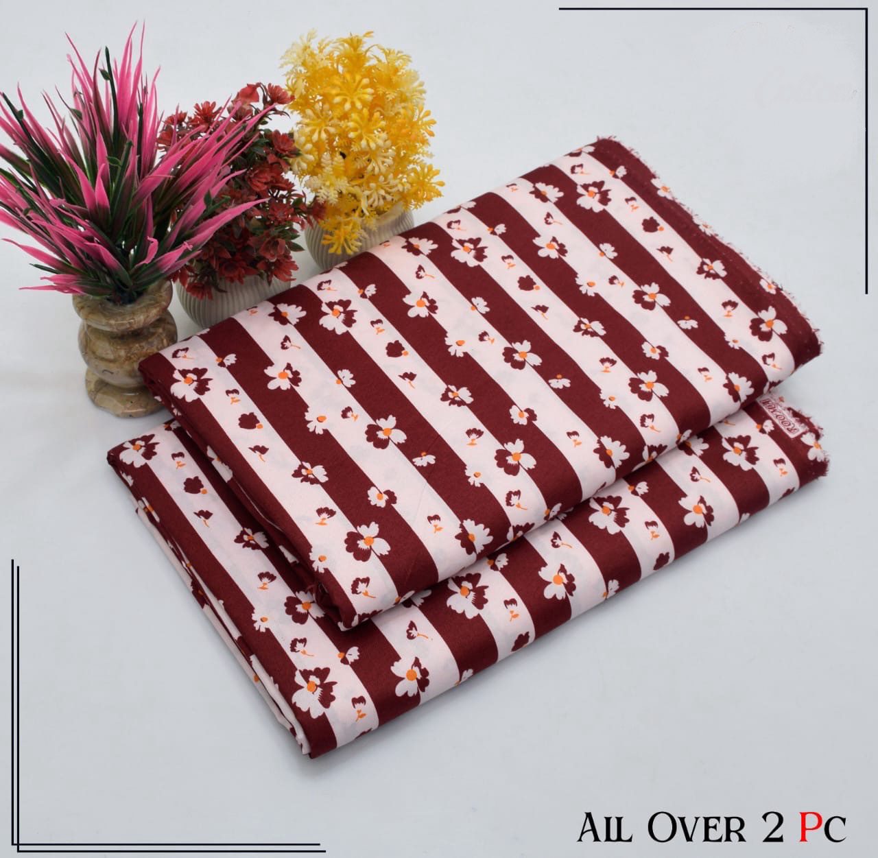 All Over Digital Printed Summer Cotton-2PC