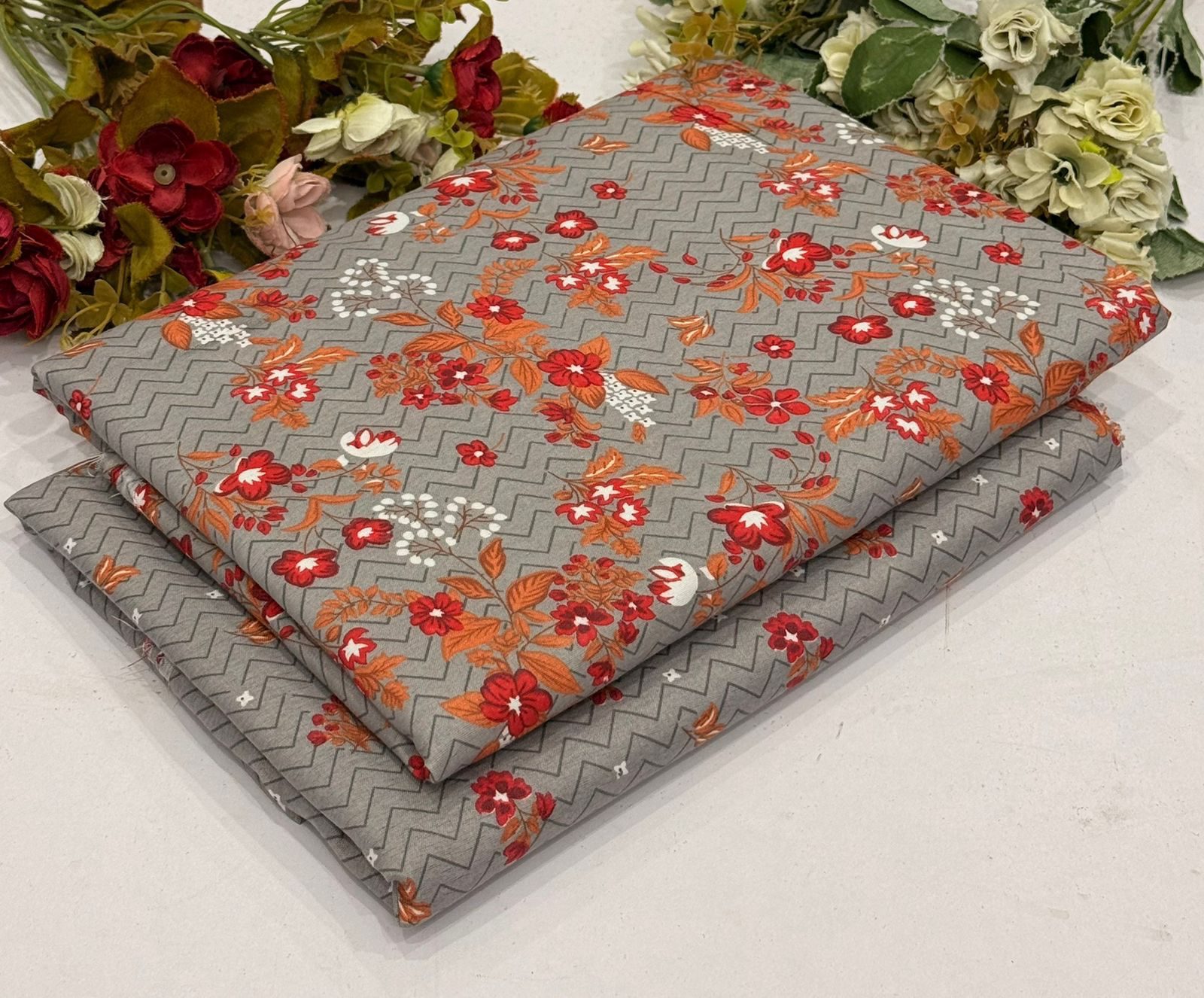 All Over Digital Printed Summer Cotton-2PC