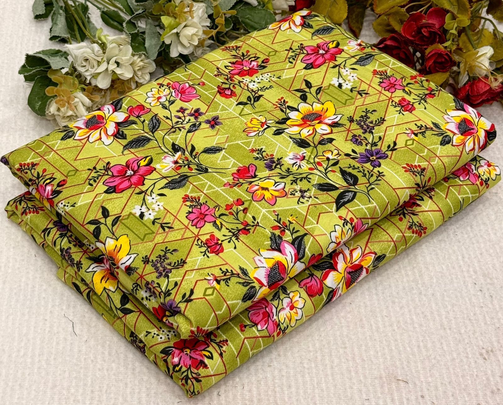 All Over Digital Printed Summer Cotton-2PC