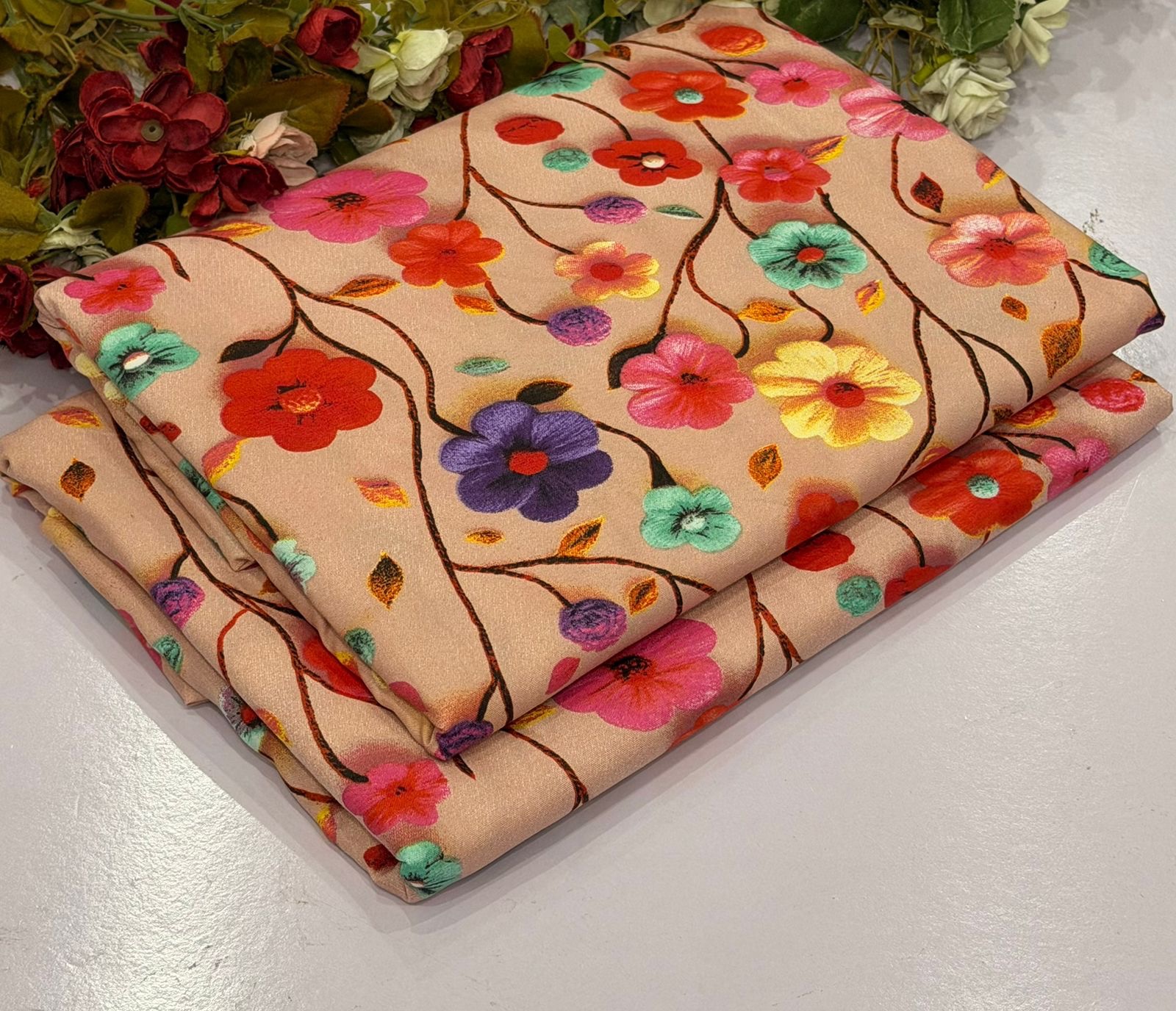 All Over Digital Printed Summer Cotton-2PC