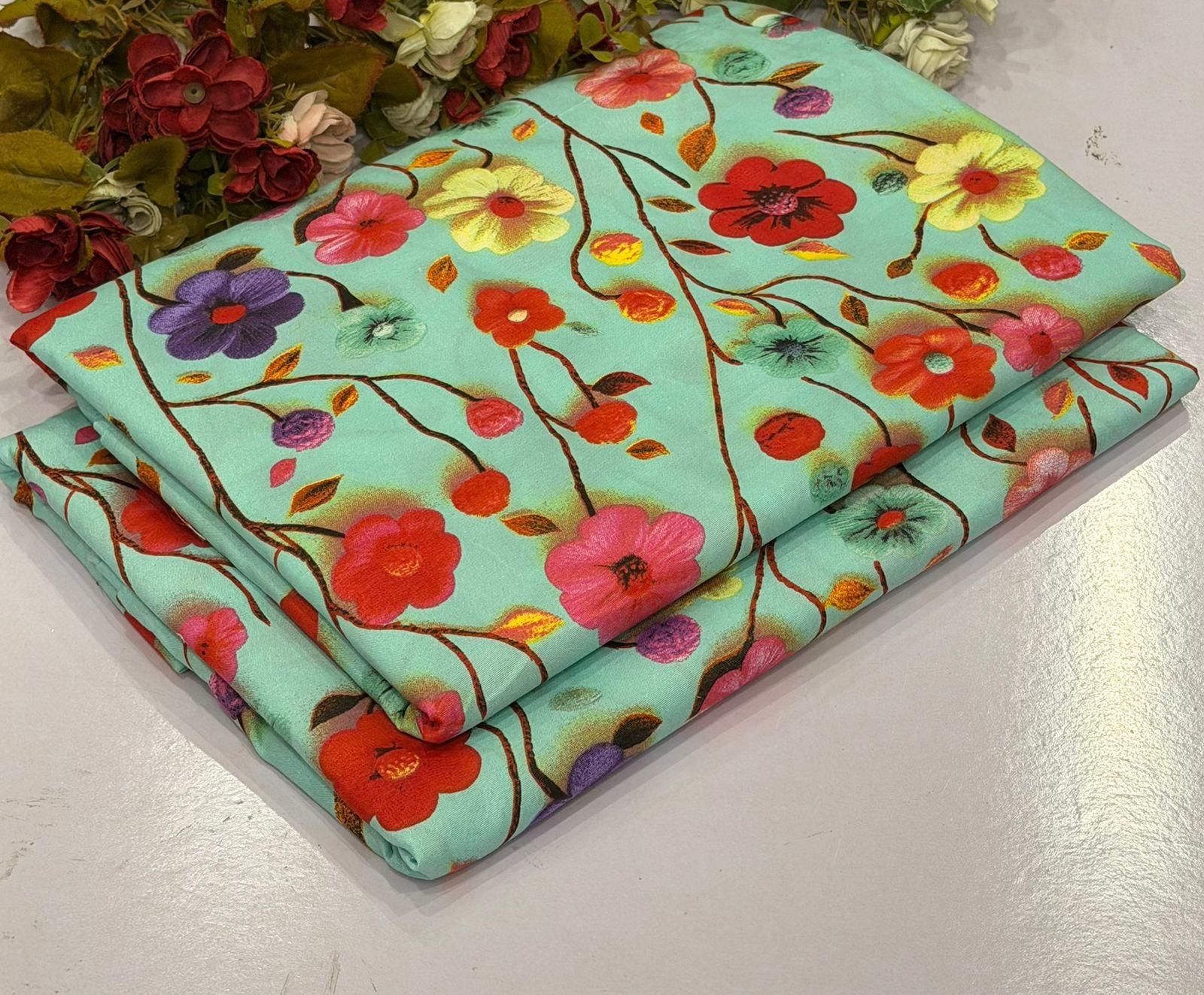 All Over Digital Printed Summer Cotton-2PC