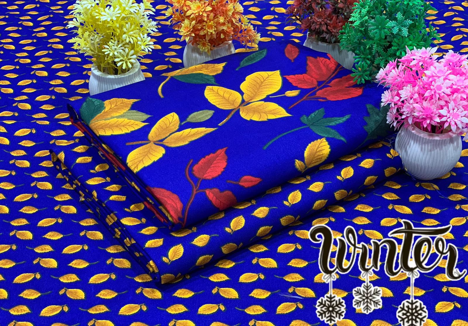 All Over Digital Printed Marina Wool-2PC