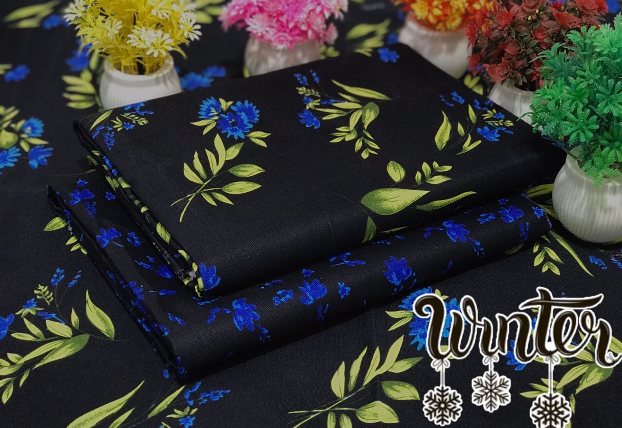 All Over Digital Printed Marina Wool-2PC