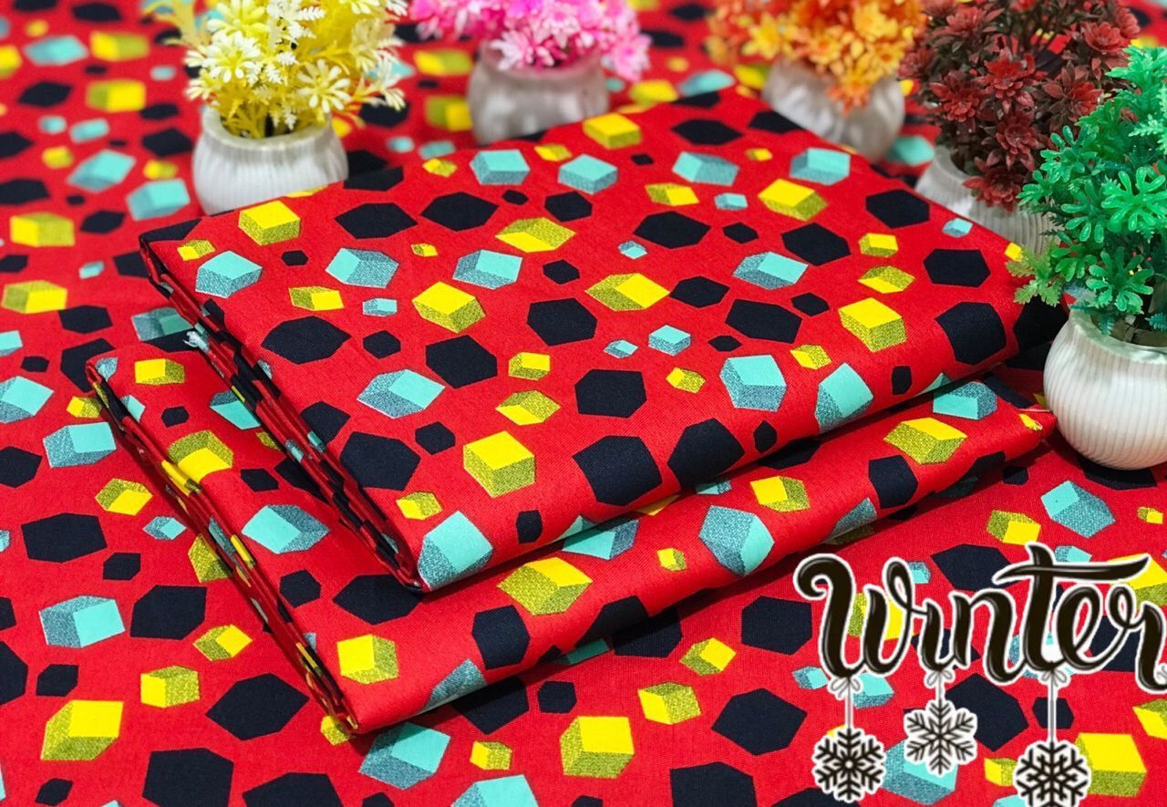 All Over Digital Printed Marina Wool-2PC