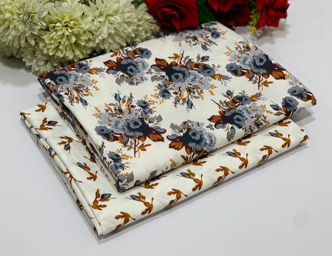All Over Digital Printed Summer Cotton-2PC
