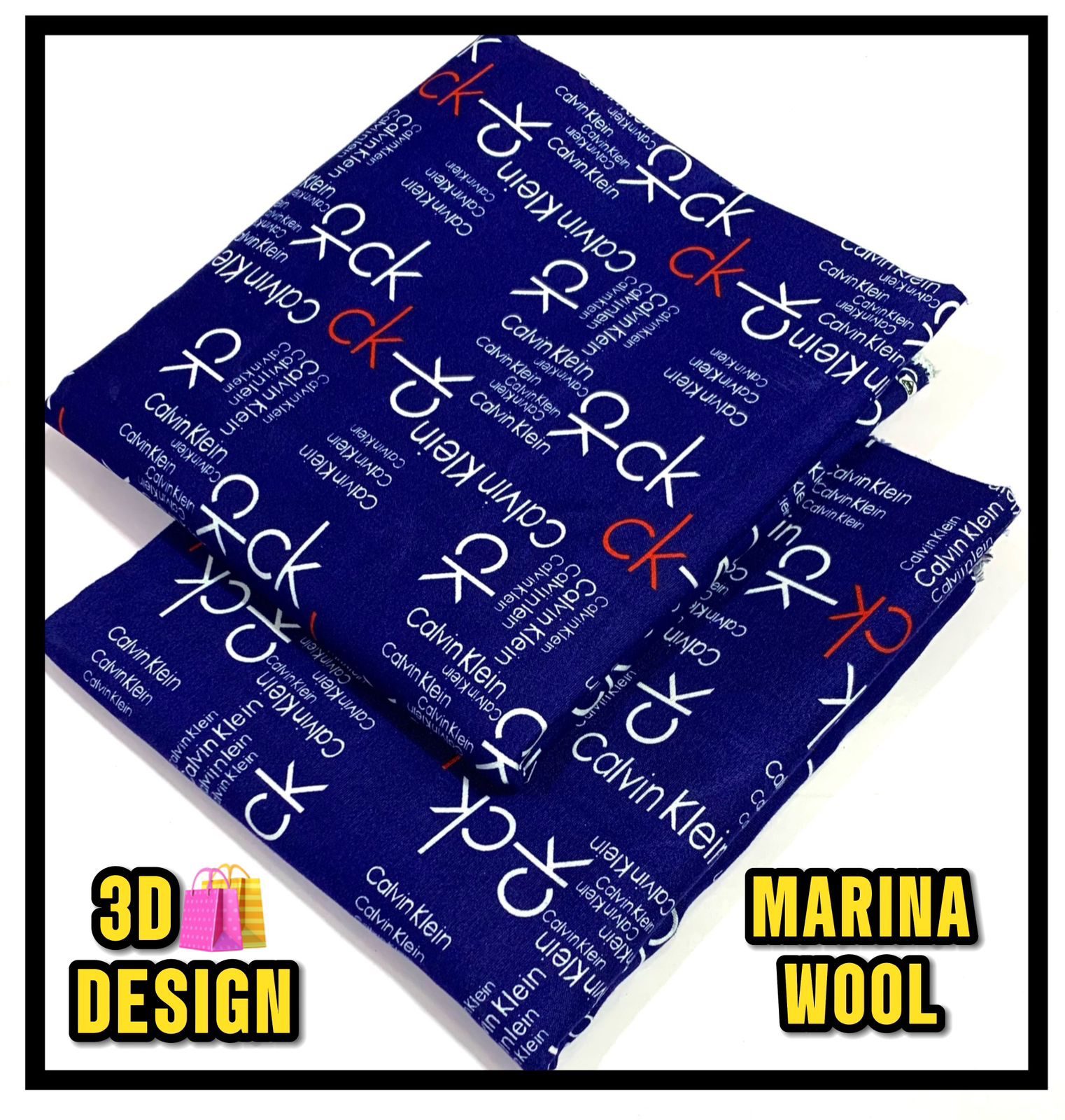 All Over Digital Printed Marina Wool-2PC
