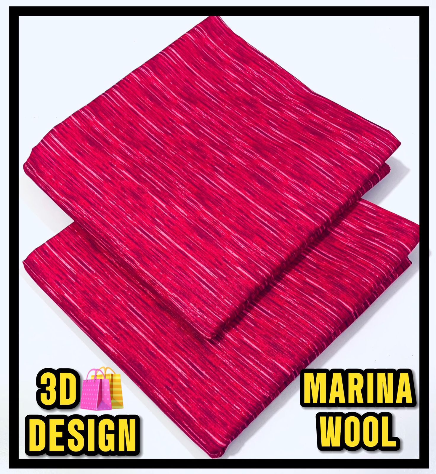 All Over Digital Printed Marina Wool-2PC