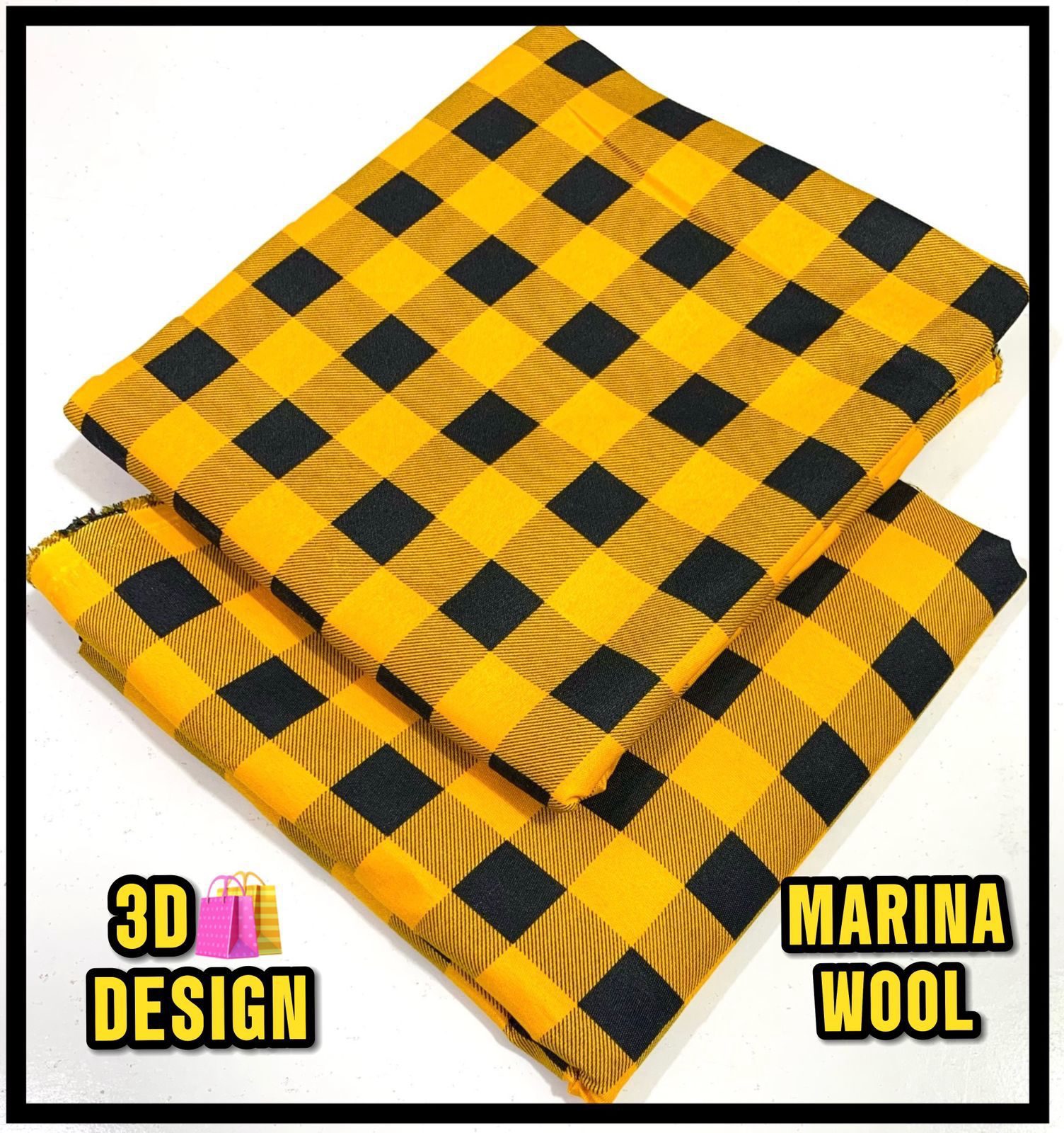 All Over Digital Printed Marina Wool-2PC