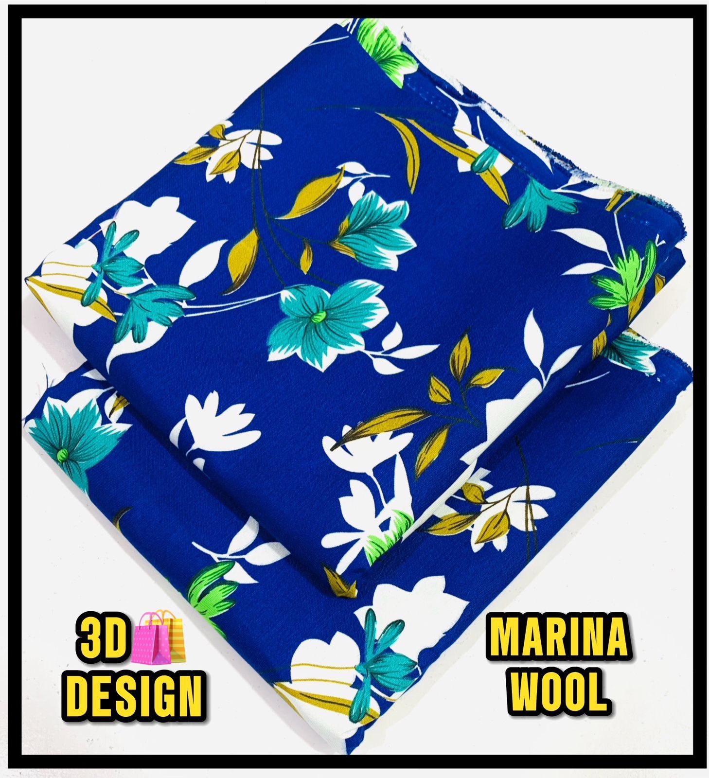 All Over Digital Printed Marina Wool-2PC