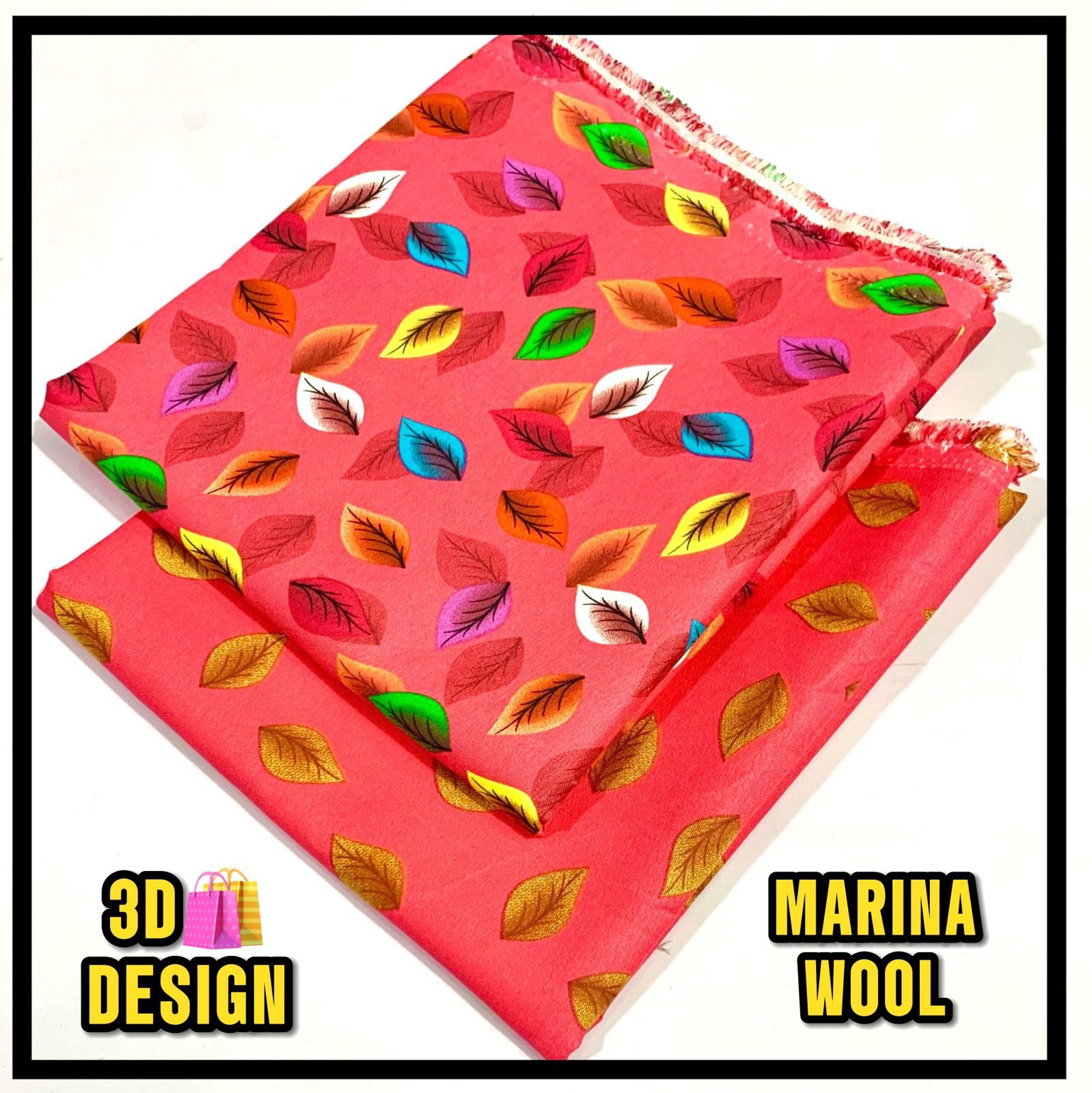 All Over Digital Printed Marina Wool-2PC