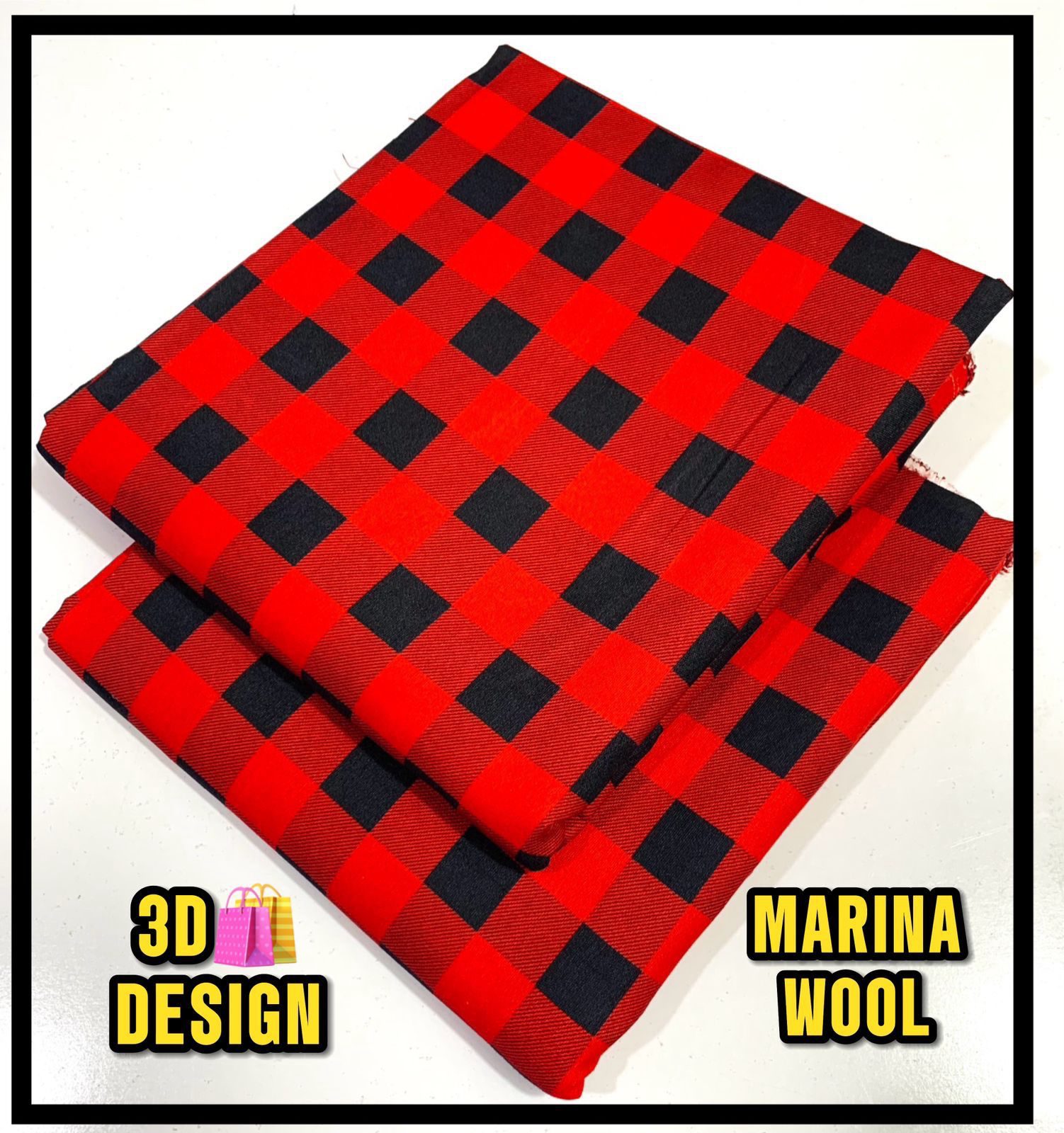 All Over Digital Printed Marina Wool-2PC