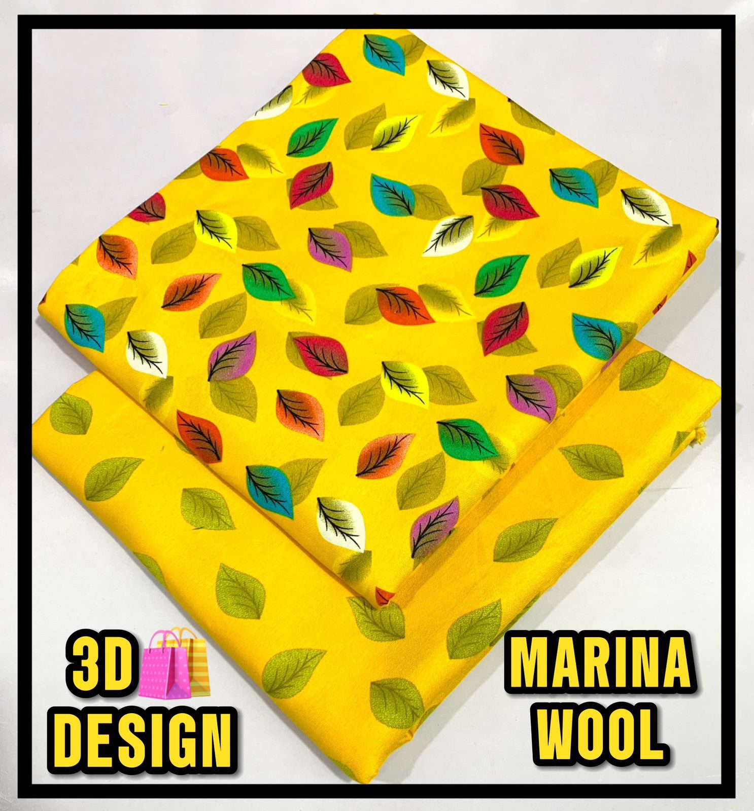 All Over Digital Printed Marina Wool-2PC