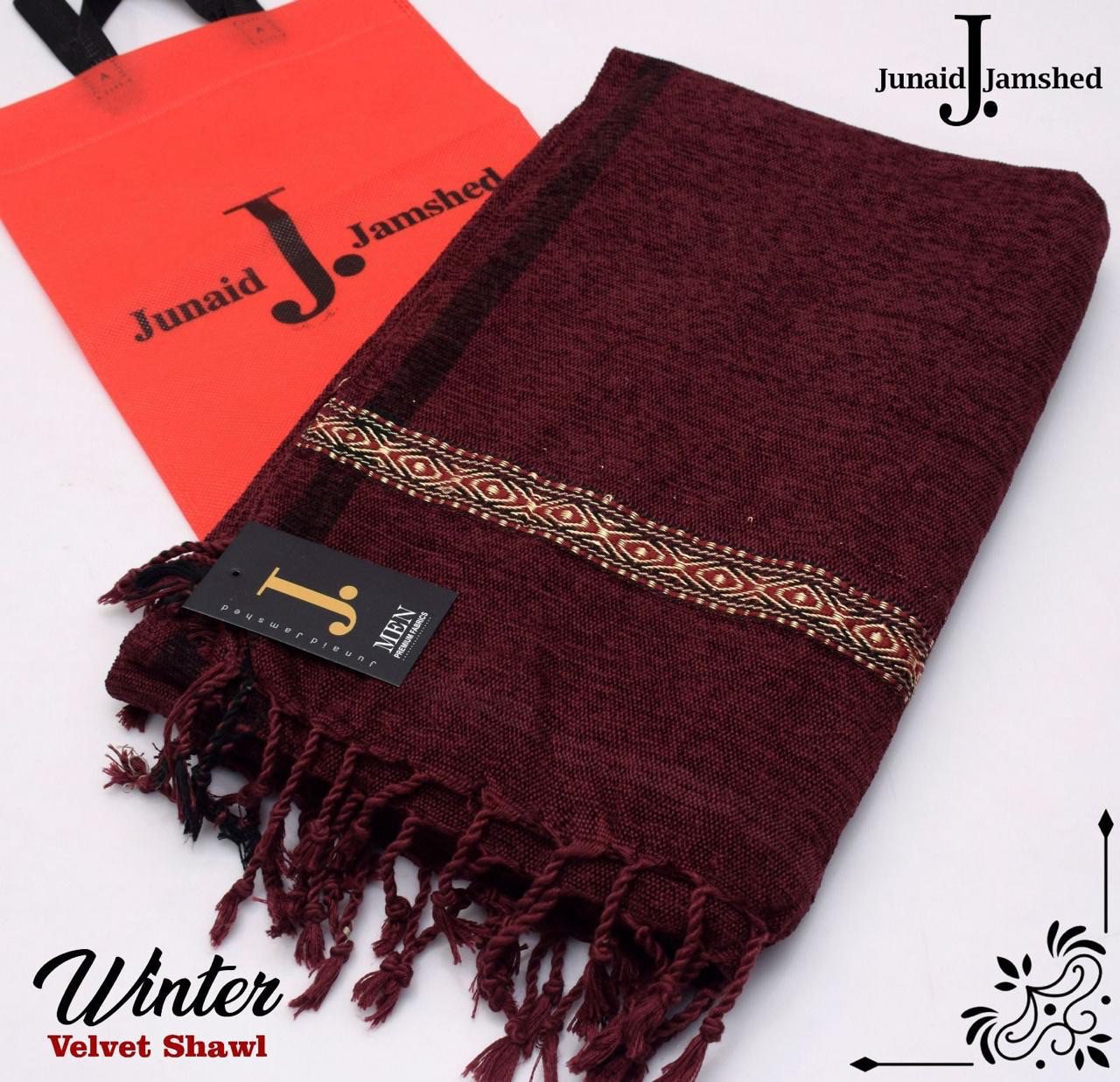 Premium Quality Pure Men Velvet Shawl