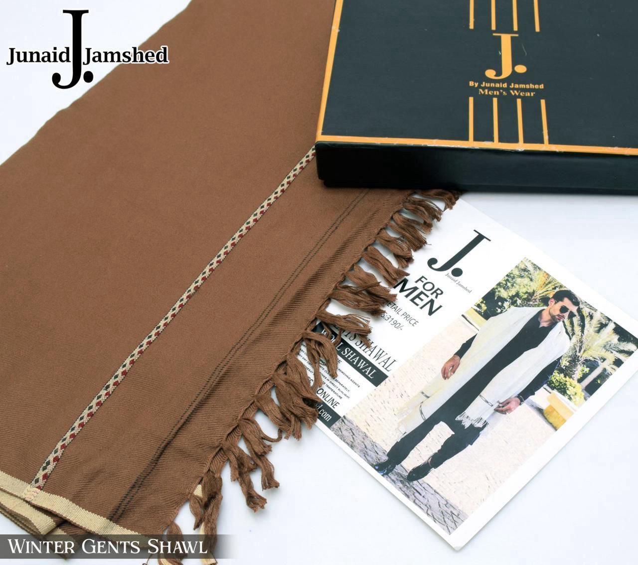 Premium Quality Pure Men Woolen Shawl