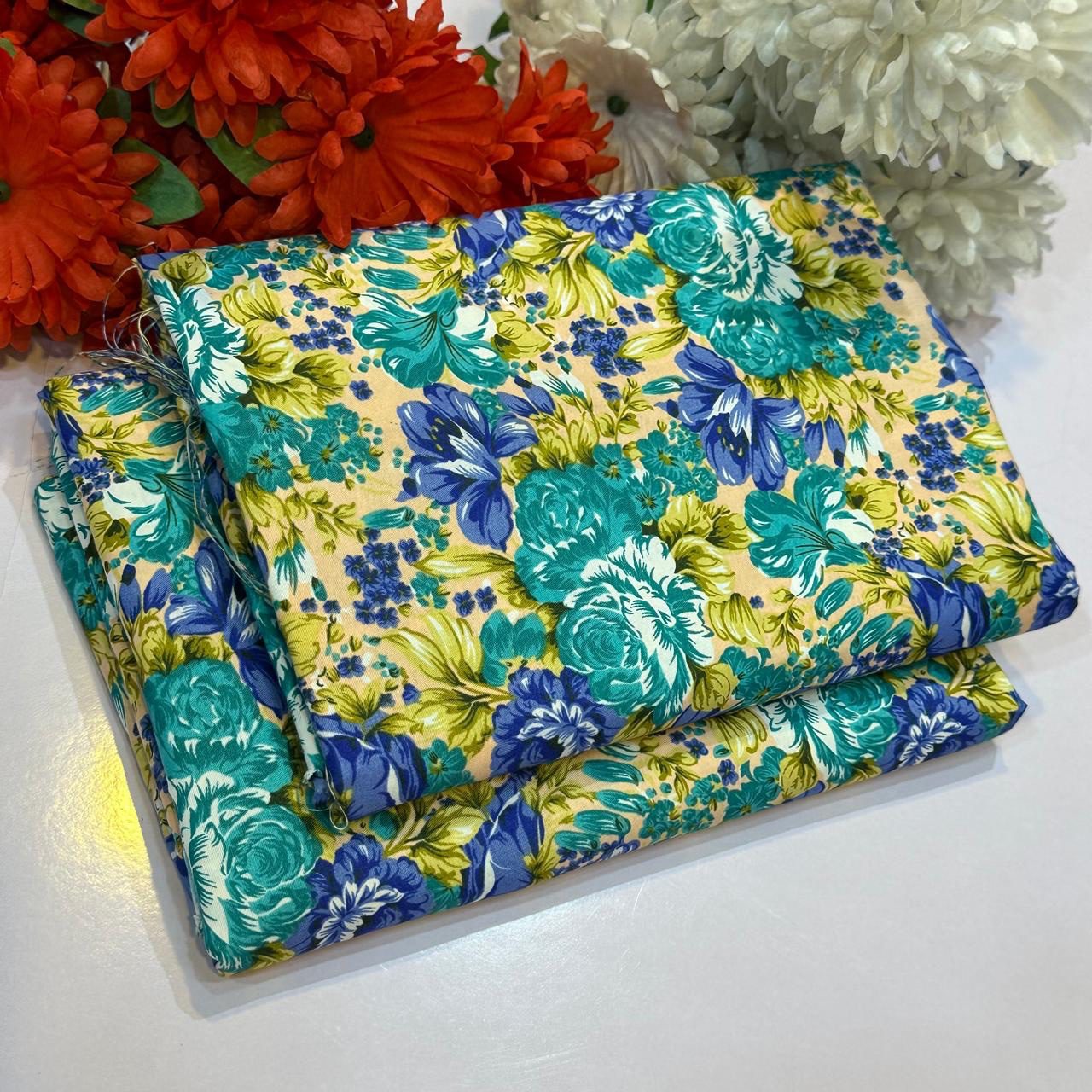 All Over Digital Printed Summer Cotton-2PC