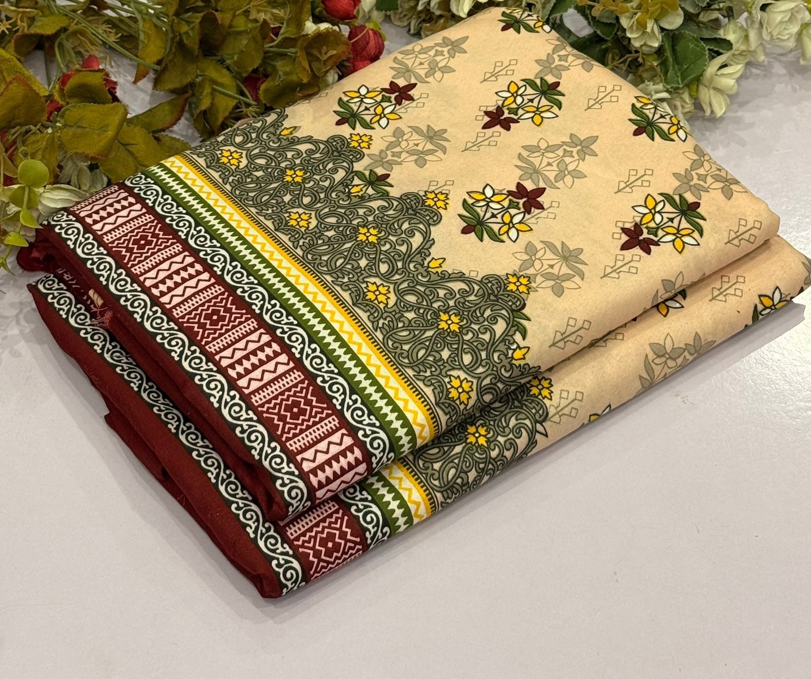 All Over Digital Printed Summer Cotton-2PC