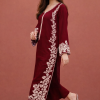 Unstitched Embroidered Lawn - 2 Piece